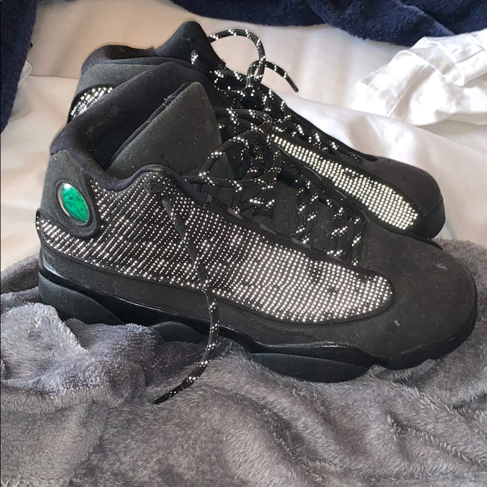 Jordan Black Cat 13’s Size 6.5 GS